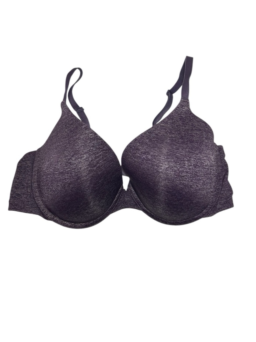 Victoria’s Secret Semi Demi lined Bra 34DD Heathered Purple